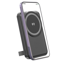 Power Bank 3 A PD 20 W + QC 3.0 Banque d'alimentation sans fil magnétique à charge rapide Chargeur portable 10000 mAh