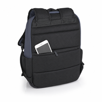 Sac à dos scolaire pour enfants 20,5 L, deux compartiments, sac à livres en PU recyclé, organisateur, bretelles rembourrées, réfléchissant, logo personnalisé, pour les enfants de 6 à 12 ans