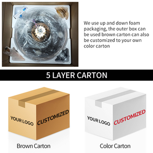 2004S ระบายอากาศ de techo CON Luz LED 36W DC altavoz 3tonalidades CON memoria ASAS remacas 6velocidades Control remoto - Product Image 4