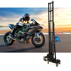 طابعة حائط عمودية ثلاثية الأبعاد بتقنية UV I1600 I3200 لطباعة الصور على الخرسانة/الزجاج/السيراميك، آلة طباعة نافثة للحبر على الجدران - Product Image 2