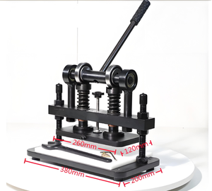 Petite presse manuelle non hydraulique Machine de découpe échantillon de cuir formant des semelles de découpe vierges - Product Image 3