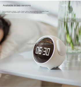 Relógio Despertador Digital Inteligente Multifuncional com Logo Personalizado, Luz Noturna e Carregamento, Relógio Despertador Fofo para Crianças - Product Image 6