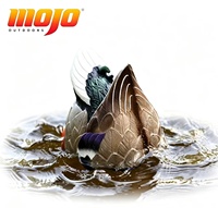 MOJO Outdoors Leurre de canard 3D en forme de queue de canard, en plastique, facile à utiliser, mouvement ondulatoire, durable, léger, à piles, pour la chasse