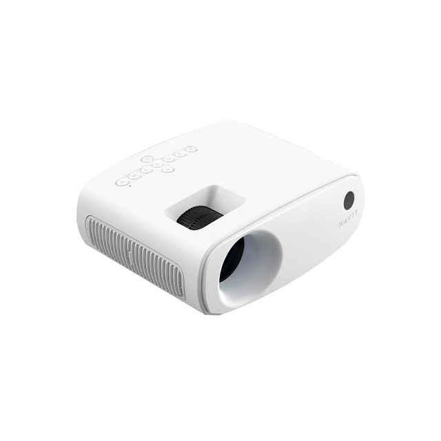 Pj207 Havit 1080P 4K Smart Wifi Home HiFi Stereo Sound Low Noise Portable Mobile Video Cybermen Led Proyector Mini Projector