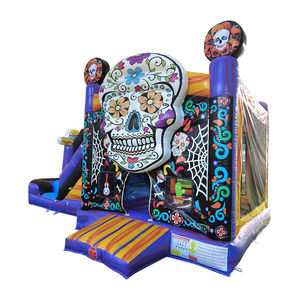 Château gonflable commercial WINSUN pour enfants, extérieur, PVC, couleur personnalisée, ignifuge, imperméable - Product Image 2