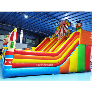Toboggan Gonflable Commercial Thème Cirque, Combo Gonflable Géant <span class=keywords><strong>Clown</strong></span>, Château Gonflable pour Enfants pour Location, Événements et Fêtes - Product Image 5