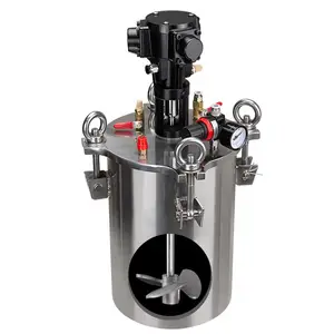 80L 100L Liters Spray Gun Sprayer Regulator Agitator Pressure Pot 304 Stainless Steel Air Pressure Vessel Tank