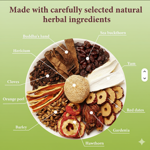 Té Herbal Natural para el Apoyo Digestivo, Confort <span class=keywords><strong>Estomacal</strong></span> con Manzanilla y Regaliz, Alivia las Molestias Ocasionales, Té Especial para la Salud - Product Image 2