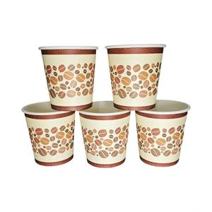 Vaso de 16 Onzas con Tapa Desechable, Vasos de Papel para Café - Product Image 1
