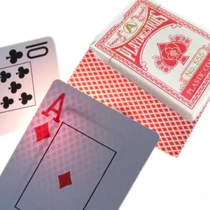 Logo Printed ISO15693 Long Range Gambling Anti Cheating NFC RFID Poker Chip Playing Card