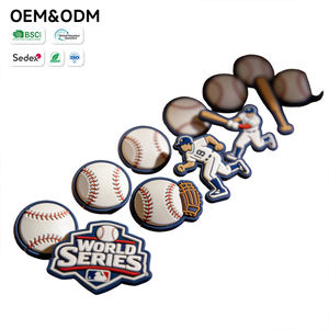 Distintivo Personalizzato per Eventi Sportivi in PVC Morbido, Accessorio Regalo per Tifosi OEM ODM per Partite di Baseball e World Series - Product Image 2