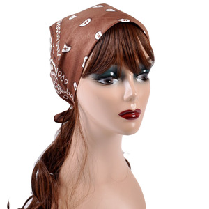 <span class=keywords><strong>Bandana</strong></span> Quadrata Personalizzata Syh1309, Elegante Copricapo <span class=keywords><strong>con</strong></span> Motivi Paisley Stampati a Colori - Product Image 4