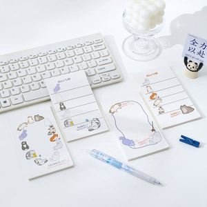 Creative Note <b>Pad</b> Cartoon <b>Memo</b> <b>Pad</b> Cute Little Scratch <b>Pad</b> Loose Leaf Non Adhesive <b>Memo</b> Liste - Product Image 2