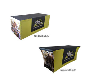 Tovaglia in Poliestere Personalizzata a Prezzo Conveniente, Design Personalizzato per Fiere Commerciali - Product Image 3