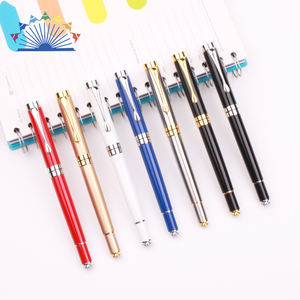 Stylo à encre gel de haute qualité en métal lourd avec logo personnalisé - Product Image 3