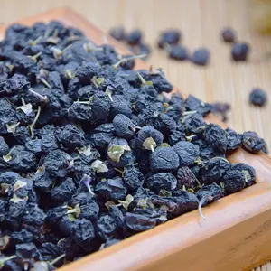 Сушеные черные ягоды годжи для чая органические сухофрукты