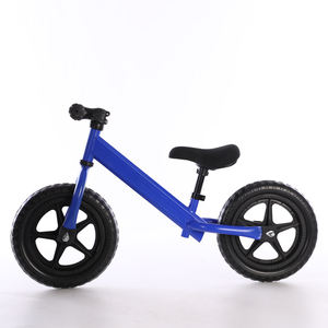 Nouveau vélo d'équilibre en acier de 12 pouces à bas prix avec cadre entièrement amorti, vitesse unique, sans pédales, capacité de charge de 75 kg pour les enfants de 2 à 5 ans - Product Image 2