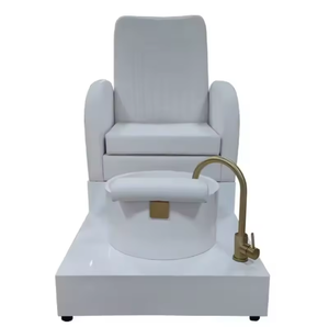 Silla de Pedicura Eléctrica Moderna Negra para Salón de Belleza, Equipo de Lujo para Salón de Uñas 2024, Cuidado de Pies y Manicura - Product Image 4