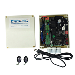 Eléctrico interruptor de límite de doble brazo automático 24VDC pistón disco Swing abridor de puerta - Product Image 3