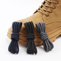 Lacets de chaussures ronds de haute qualité à la mode personnalisée 4mm largeur 50-200cm longueur Polyester matériel lacets de corde personnalisés en gros