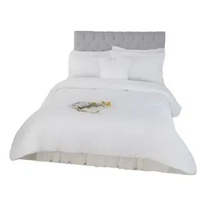 Piumino bianco Liza King Size con 12 fogli da competizione