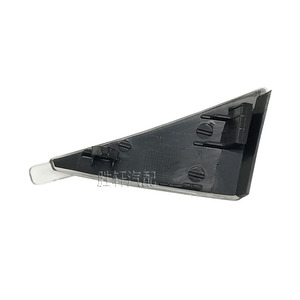 Volkswagen Fog Light Cover Triangular <b>Plate</b> Black ABS Trim Piece Driver Left Passenger Right 6RD941777 6RD941778 - Product Image 3