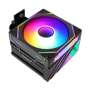 Qiuzaim 4 ống dẫn nhiệt B85 Bo mạch chủ Máy tính <span class=keywords><strong>CPU</strong></span> tản nhiệt 4 chân 2011 <span class=keywords><strong>CPU</strong></span> quạt 120mm lăng kính X79 làm mát bằng không khí 1700/1151/AM4/<span class=keywords><strong>i5</strong></span>/i7 - Product Image 4