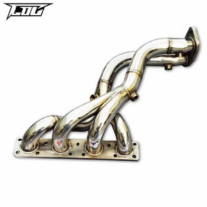 Collecteur d'échappement, en acier inoxydable, pour BMW <span class=keywords><strong>120i</strong></span> <span class=keywords><strong>E87</strong></span>, Performance, tuyau d'échappement, pour voiture de course, 2.0 (2008 — 2012) - Product Image 2