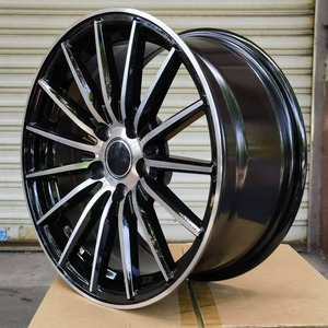 Jantes en alliage d'aluminium X-RIMS 5x114.3 18 20 pouces <span class=keywords><strong>8</strong></span> <span class=keywords><strong>8</strong></span>.5 9.5J <span class=keywords><strong>15</strong></span> rayons argentées 5 trous pour remplacement et amélioration de voiture - Product Image 4