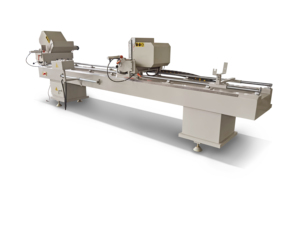 Scie à découper automatique Eworld à double tête motorisée pour PVC et UPVC, 3500 mm, machine de fabrication de fenêtres pour la production de portes et fenêtres - Product Image 4