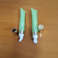 D19mm 10ml 15ml tube de crème pour les yeux emballage supérieur en céramique de massage avec applicateur en céramique