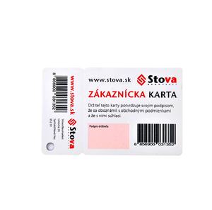 Tarjeta de PVC laminada con película de acabado brillante CR80, diseño personalizado, logotipo, código QR, código de barras de fidelización, tarjeta de membresía, tarjeta de regalo, impresa en Pantone - Product Image 3