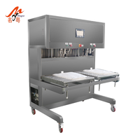 Sac semi-automatique dans une boîte de 2kg 5kg 10kg 20kg Remplisseuses de sachets aseptiques d'huile de mayonnaise de jus liquide Bavoir de poche
