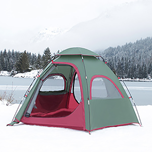 <b>Easy</b> Setup Instant Camping <b>Tent</b> | Family-Sized Dome <b>Tent</b> | Automatic Quick Deployment | All-Season Lightweight Foldable Shelter - Product Image 4