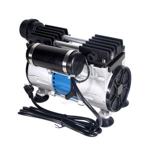 高品質110/220Vミニピストンポンプ無油およびサイレントポータブル小型真空ポンプAC駆動 - Product Image 5