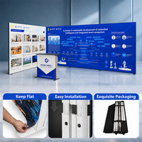 Kit Espositivo Leggero, Modulare, Riutilizzabile e Smontabile per Fiere e Mostre di Prodotti