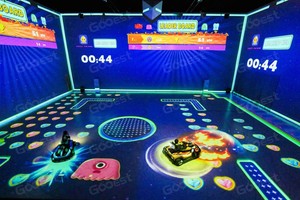 Producto en línea que vende proyector interactivo Go Karts Racing Simulator Indoor Playground Drift Kart Game para adultos - Product Image 4