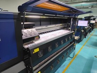 Plotter sublimasi Inktime berkualitas tinggi bekas pakai 1.9m 8 I3200, printer sublimasi pewarna tekstil digital format besar