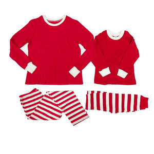 Pyjamas de Noël en tissu éponge de <span class=keywords><strong>luxe</strong></span> 2025 pour toute la famille : Enfants, bébés filles, femmes et adultes – Doux et confortables pour l'automne - Product Image 3