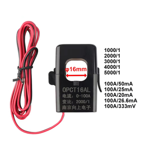 Transformador de corriente de núcleo dividido OPCT16ATL que mide 0-150A con salida mA, mV y V - Product Image 1