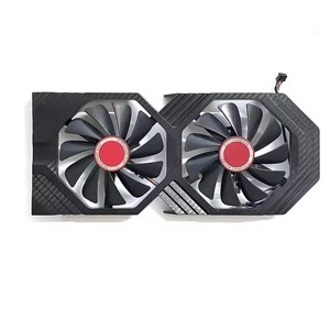 Nuevo ventilador GPU de 95MM y 4 pines para tarjeta gráfica VGA, CF1010U12S RX590, para <span class=keywords><strong>XFX</strong></span> RX 590/580/<span class=keywords><strong>570</strong></span>, ventilador de refrigeración - Product Image 2