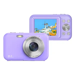 44MP 1080P USB selfie LED torcia compact face detection fotocamera per studenti smile capture fotocamera digitale