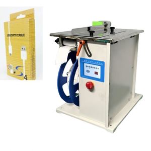 Aplicador de Etiquetas Transparentes Antifalsificación Semiautomático Industrial con Sellado de 90 Grados - Product Image 1