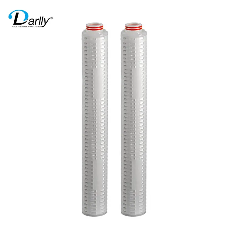 PP Cartridge 5 Micron Code 7 PP Pleated Filter Cartridge Industrial Filter High Flow 20/30/40 Inch Filter Cartridges For Water