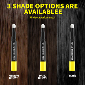 Sevich Xám tóc Bìa Stick lỏng 3 giây nhanh Xám Thuốc nhuộm tóc bút Keratin cái nhìn tự nhiên che khuyết điểm tóc Bìa - Product Image 5