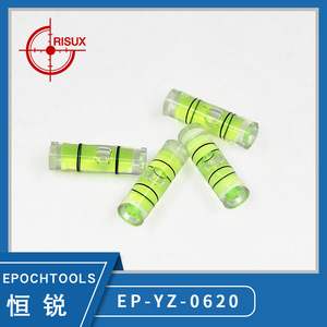 Nivel de burbuja DIY cilíndrico con líquido verde, herramienta de alineación horizontal y vertical para nivelación de marcos y manualidades - Product Image 3