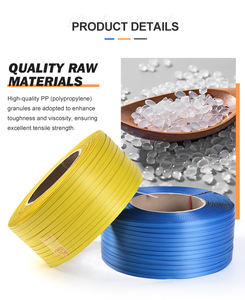 폴리 프로필렌 <span class=keywords><strong>PP</strong></span> 스트랩 카톤 포장 벨트 플라스틱 스트래핑 롤 - Product Image 5