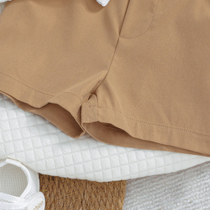 Ensemble Deux Pièces Été Pour Garçons Brodé <span class=keywords><strong>Petit</strong></span> Ours Décontracté Sportif d'Extérieur Vêtement Décontracté Enfant en Gros - Product Image 5