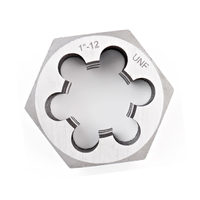Troqueles de tuerca hexagonal personalizados Macho y troquel métrico no estándar para sistema americano y británico Tuerca de mano derecha hecha de acero de aleación HSS