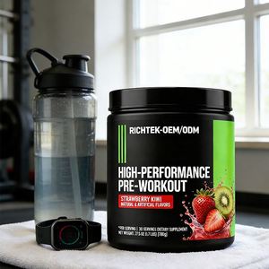 Suplemento Nutricional para el Desarrollo Muscular, Marca Privada, Polvo <span class=keywords><strong>Pre</strong></span>-Entrenamiento para Hombres y Mujeres, para el Desarrollo de la Fuerza Muscular - Product Image 5